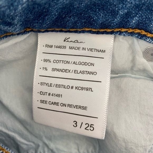 Stylish Blue Distressed Jeans kancan 3/25 - Picture 7 of 7